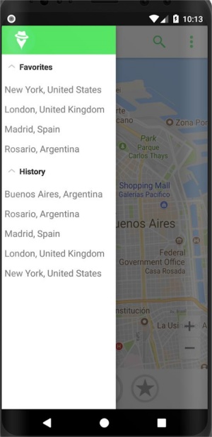 GPS Emulator 查看歷史記錄