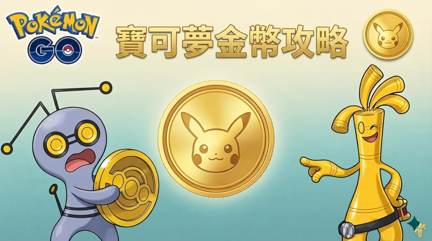寶可夢金幣可讓索財靈進化成賽富豪